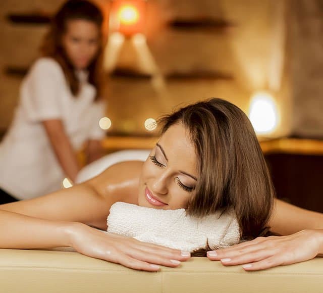 Massage at spa in Colorado Springs